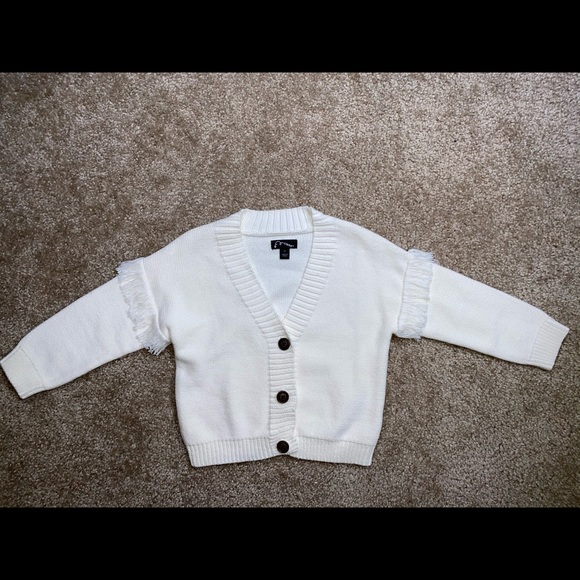 Art class cardigan ivory toddler girl sz 2t - Picture 1 of 5